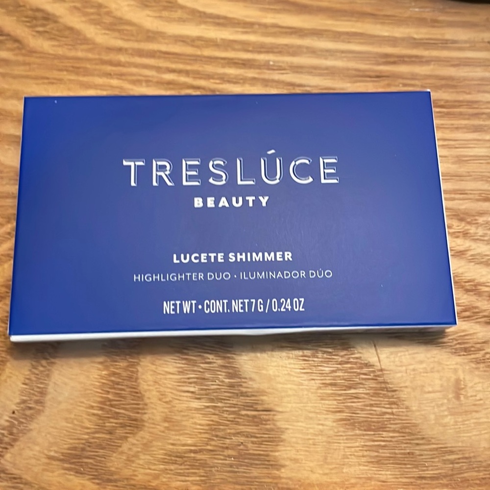 Lucete shimmer highlighter duo